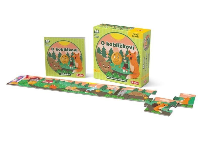 O koblížkovi - skládačka s pohádkou