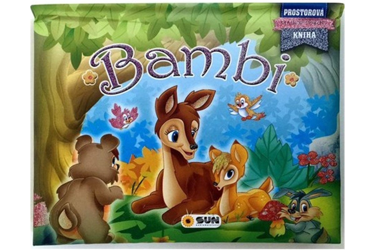 Bambi - Prostorová kniha