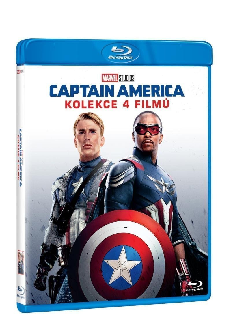Captain America kolekce 1-4 4BD