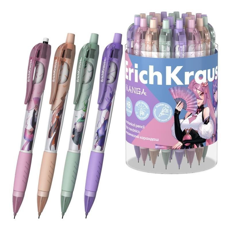 Mechanická tužka ErichKrause Manga - mix barev