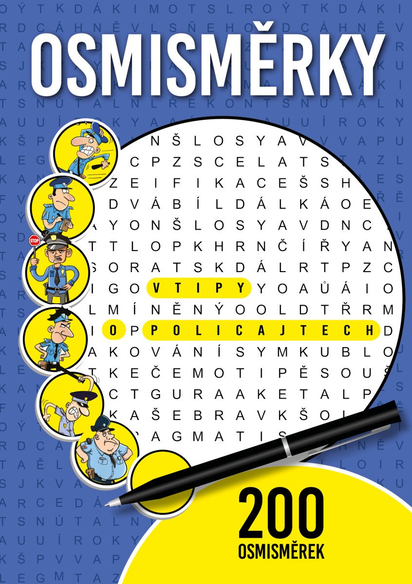 Osmisměrky - Vtipy o policajtech