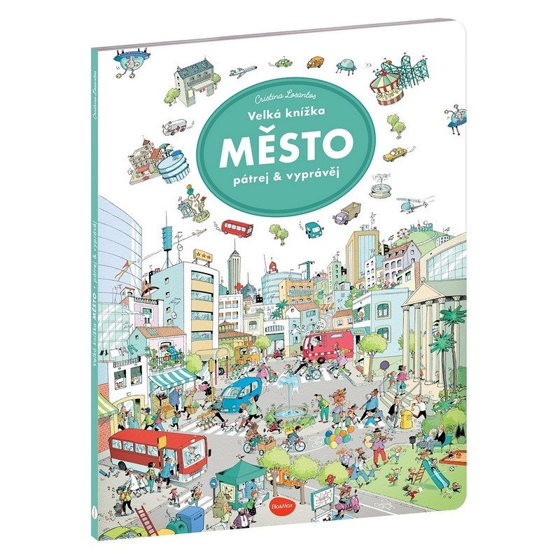 Velká knížka Město - Pátrej vyprávěj – Walther Max