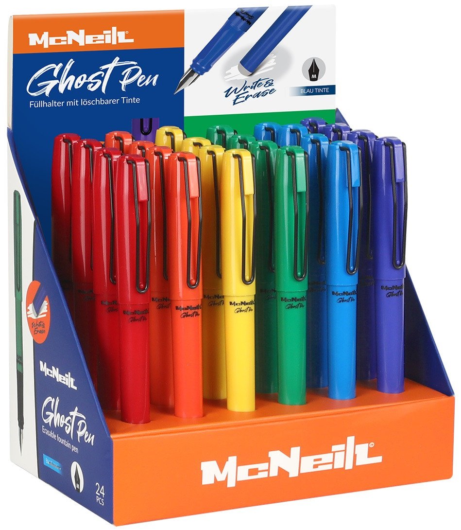 Colorino gumovatelné bombičkové pero McNeil Color - mix barev