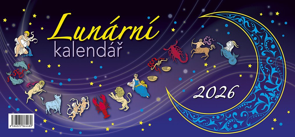 Kalendář 2026 Lunární stolní 297 x 138 cm