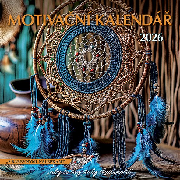Kalendář 2026 Motivační nástěnný 30 x 30 cm