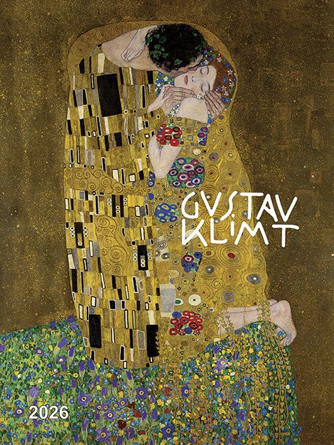 Kalendář 2026 Gustav Klimt nástěnný 42 x 56 cm