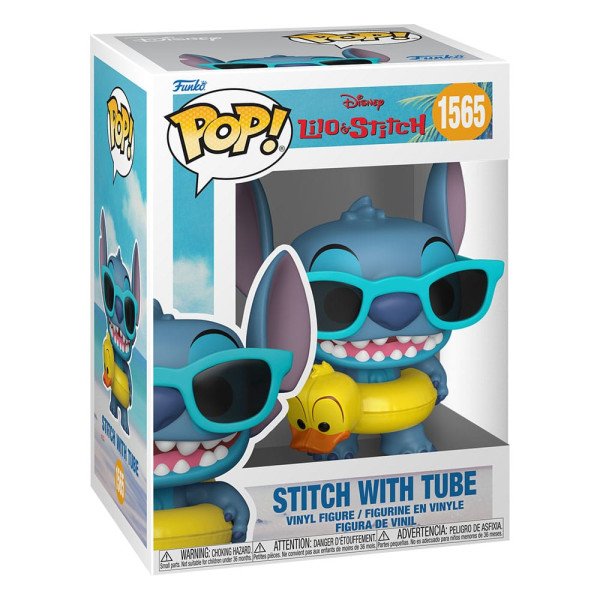 Funko POP: Lilo & Stitch - Stitch with Tube #1565