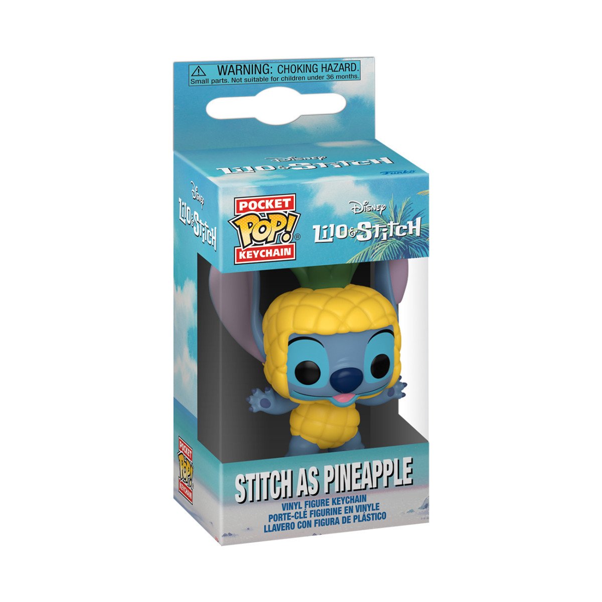 Funko POP Keychain Lilo Stitch - Stitch as Pineapple