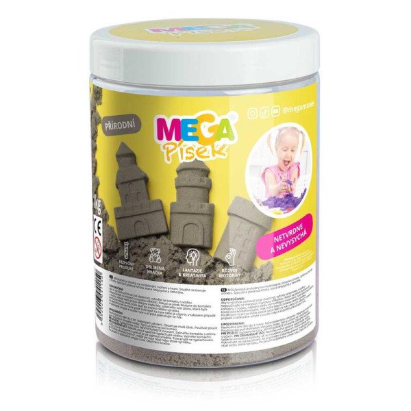 MEGApísek - Přírodní 1 kg