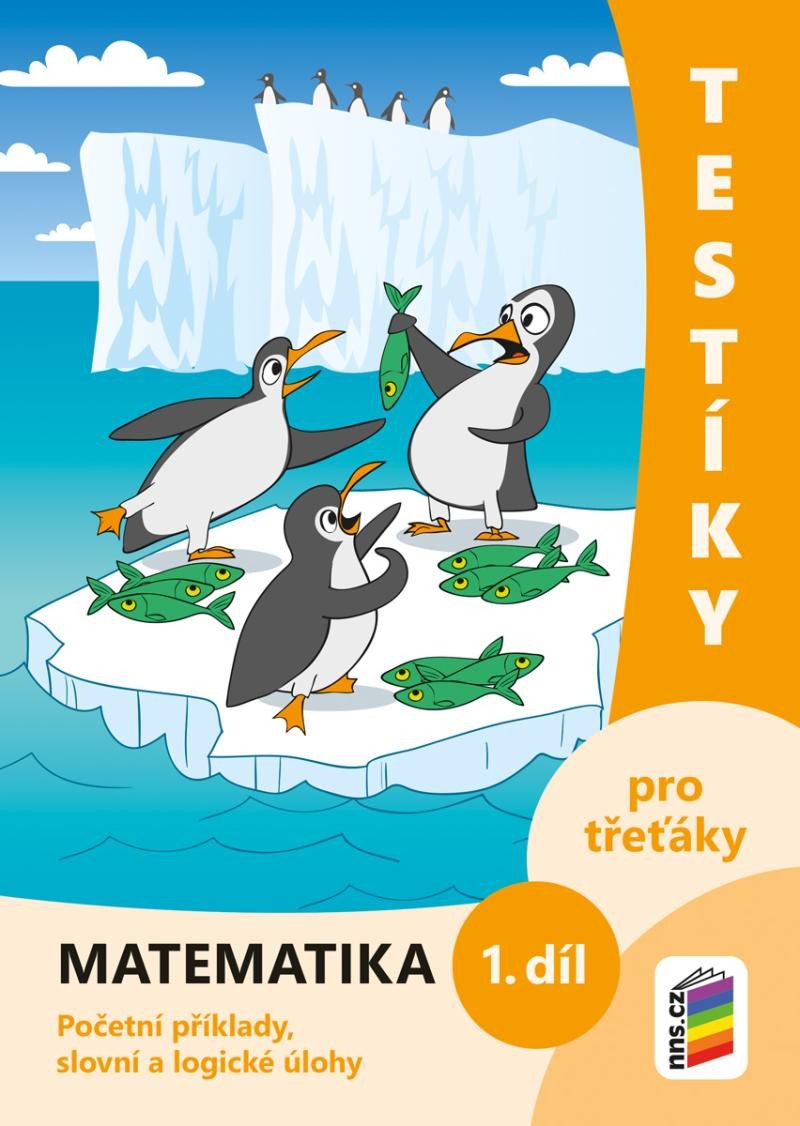 Testíky pro třeťáky – matematika 1 díl barevný pracovní sešit