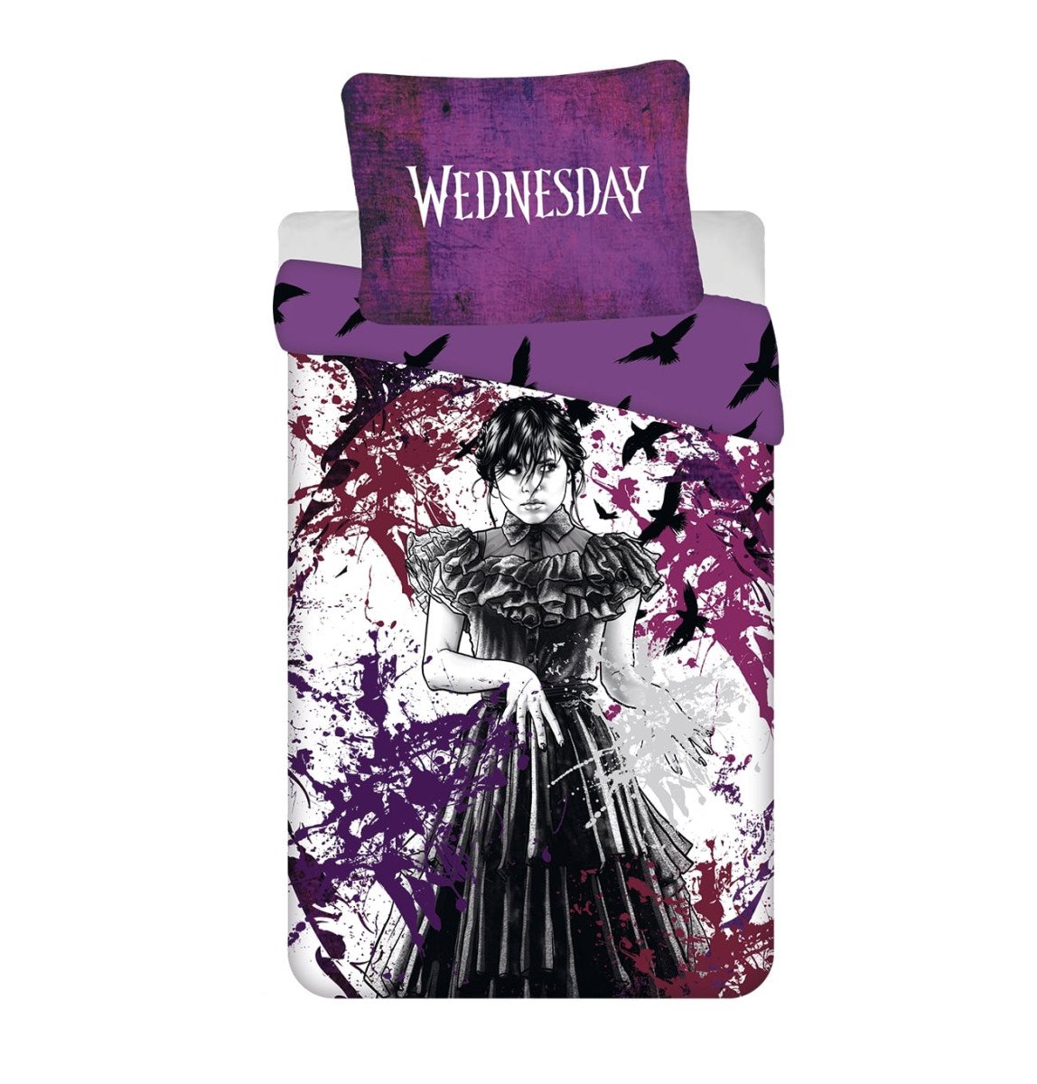 Ložní povlečení - Wednesday Raven
