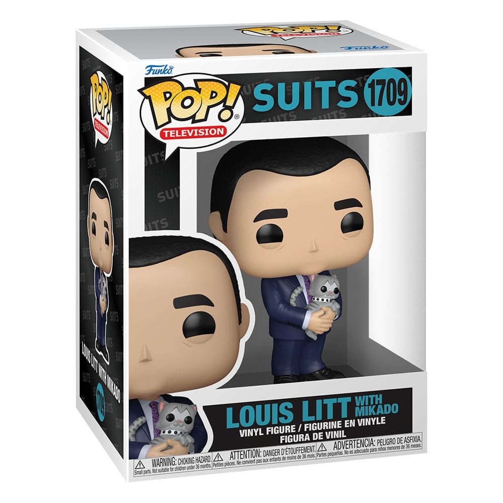 Funko POP TV Suits - Louis Litt with Mikado 1709