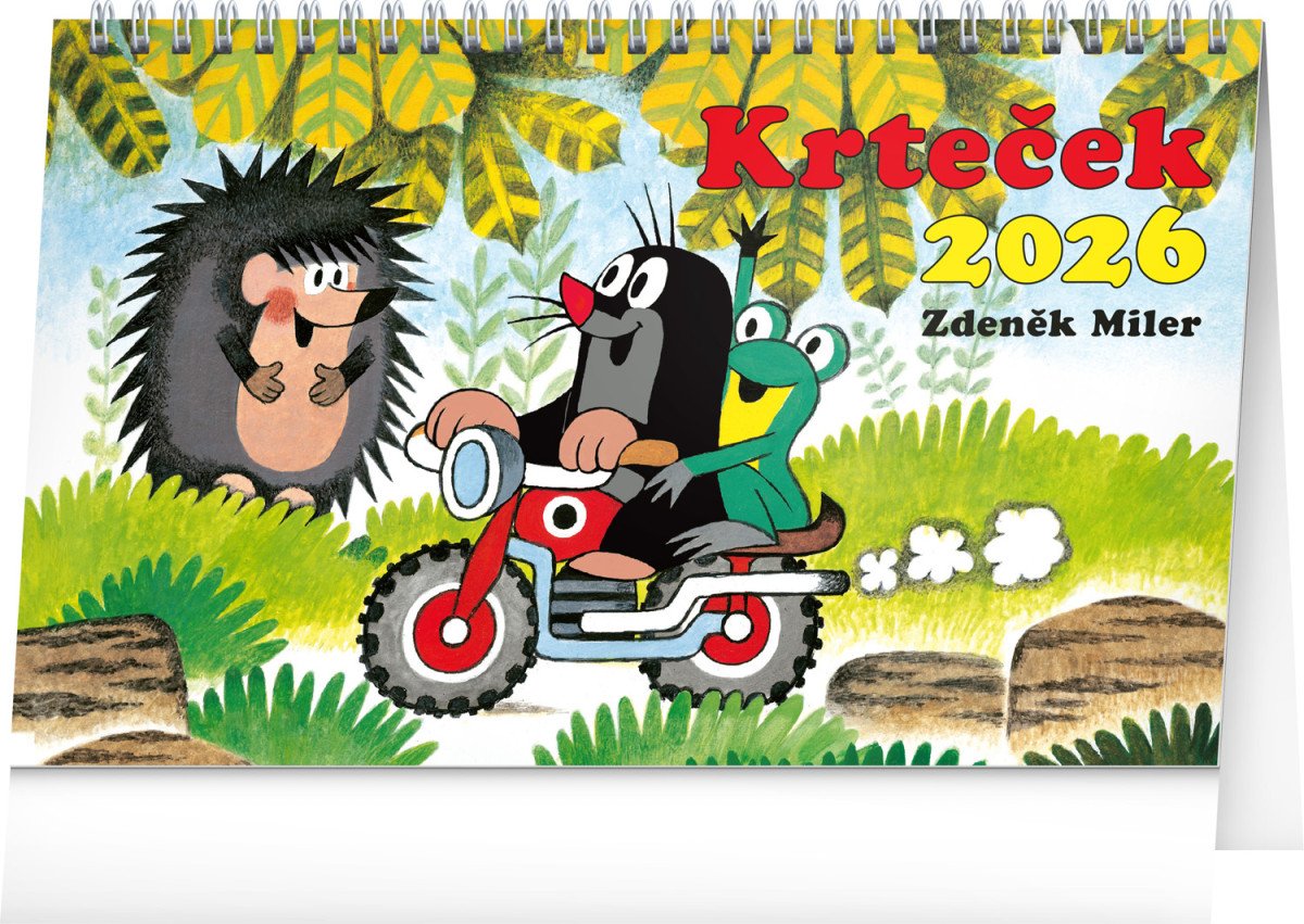 Kalendář 2026 stolní Krteček 231 x 145 cm