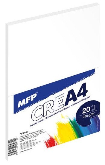 Kreslící karton A4 - 20 listů