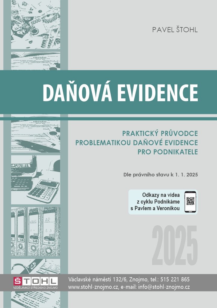 Daňová evidence 2025 – Štohl Pavel