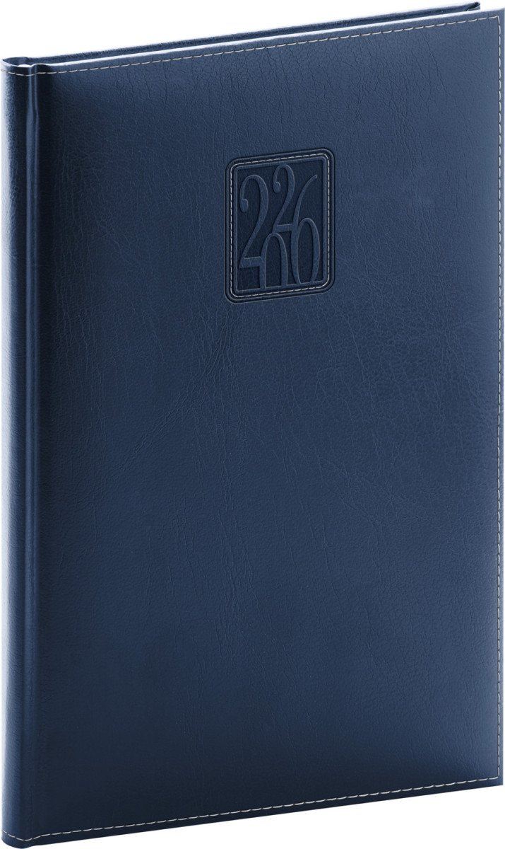 Diář 2026 Panama - tmavěmodrý týdenní 15 x 21 cm