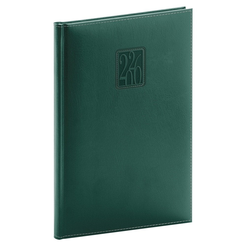 Diář 2026 Panama - zelený týdenní 15 x 21 cm