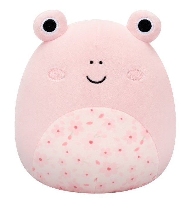 Squishmallows Růžová žába - Kline 20 cm