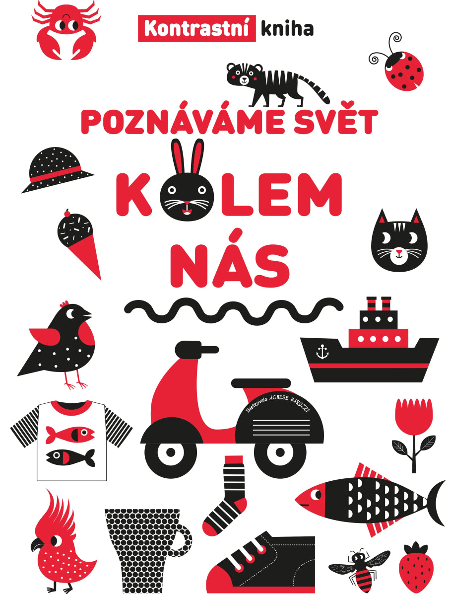 Poznáváme svět kolem nás - Kontrastní kniha