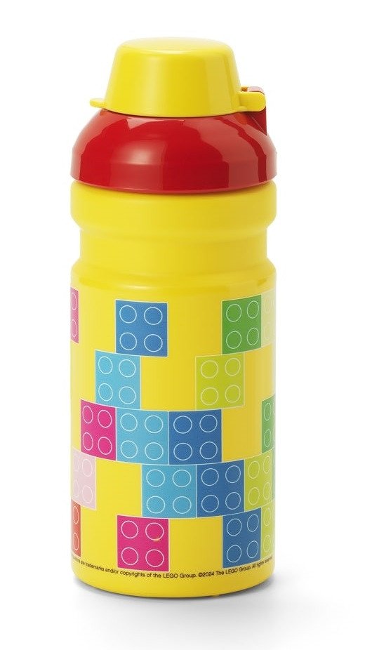 LEGO Brick láhev na pití - červenážlutá