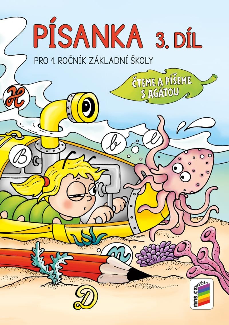 Písanka 3 díl Čteme a píšeme s Agátou
