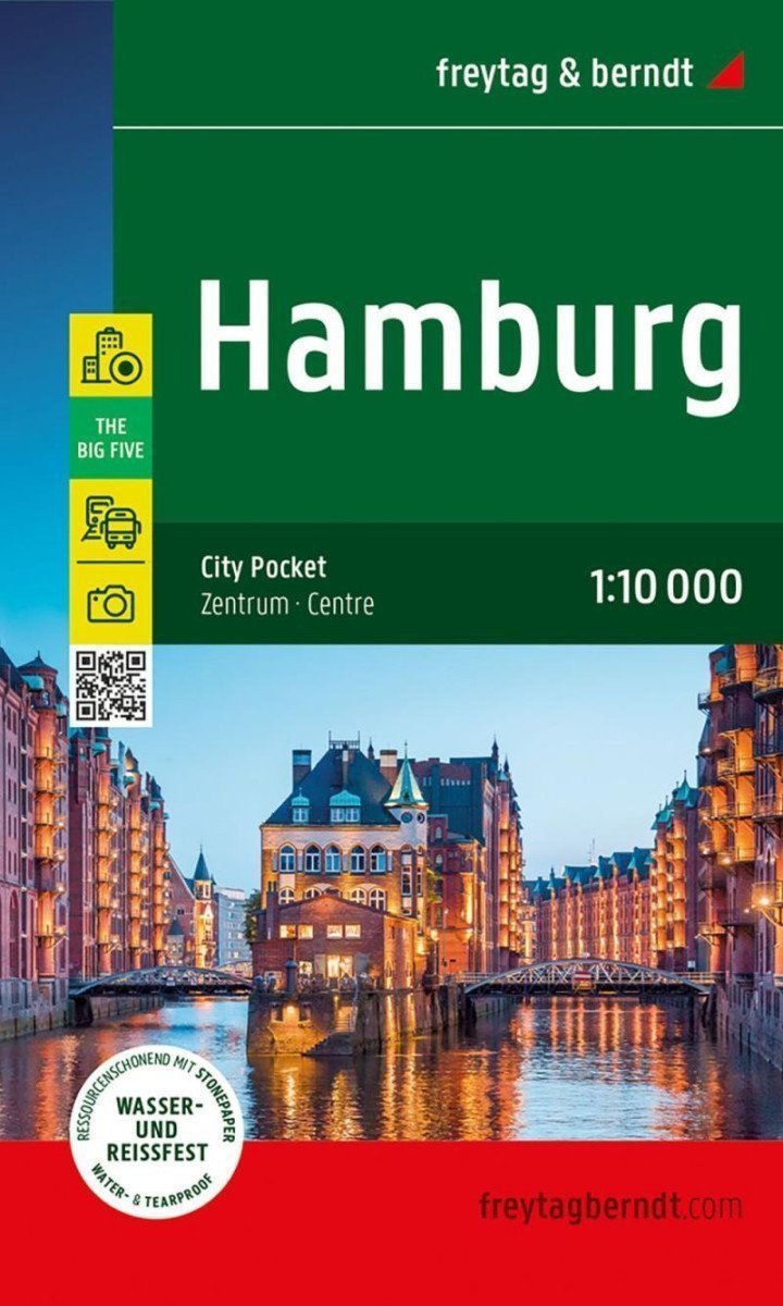 Hamburk 110 000 mapa města