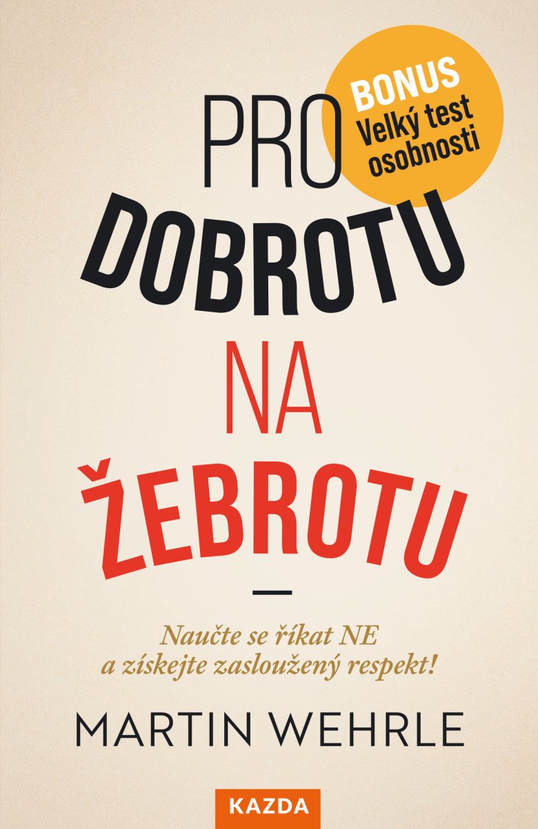 Pro dobrotu na žebrotu - Naučte se říkat NE a získejte si zasloužený respekt – Wehrle Martin