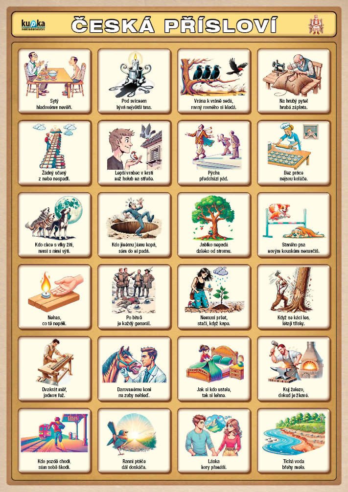 Česká přísloví – Kupka Petr