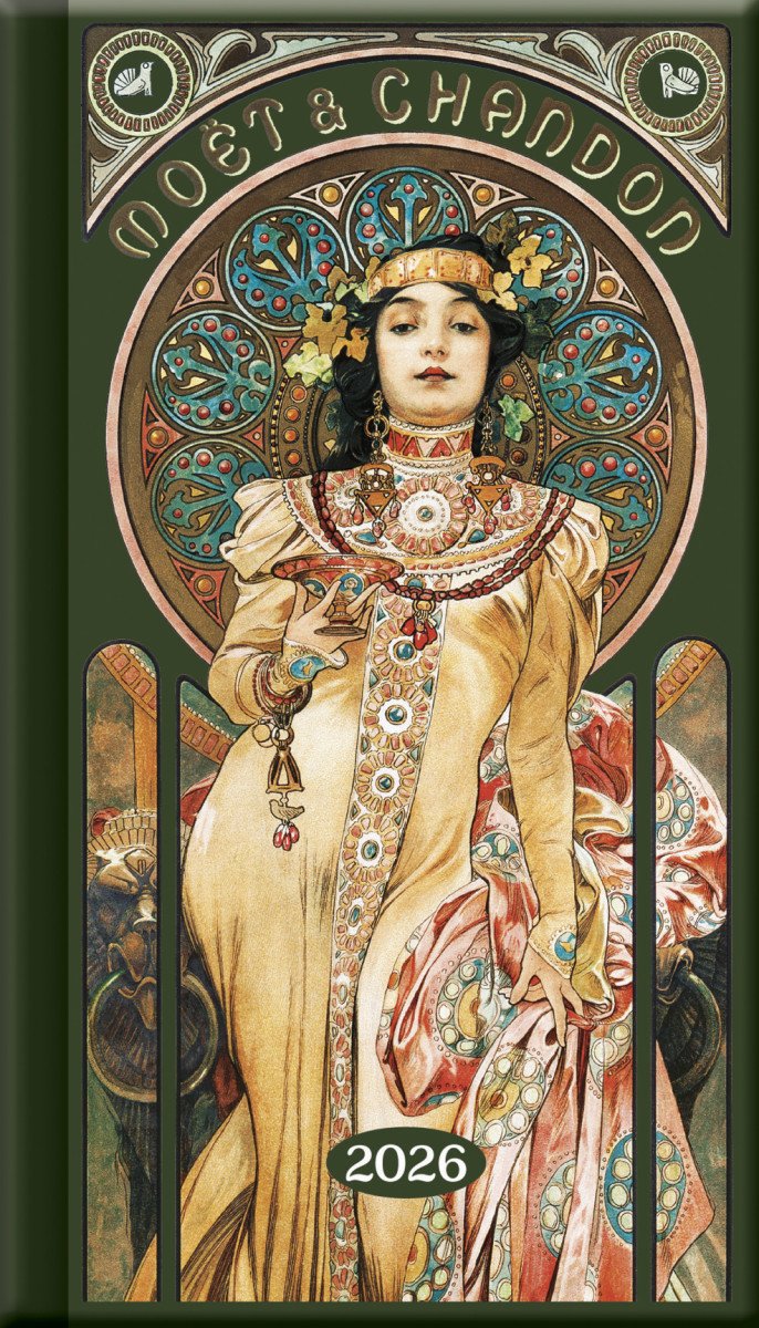 Kapesní diář 2026 - Art Mucha A6