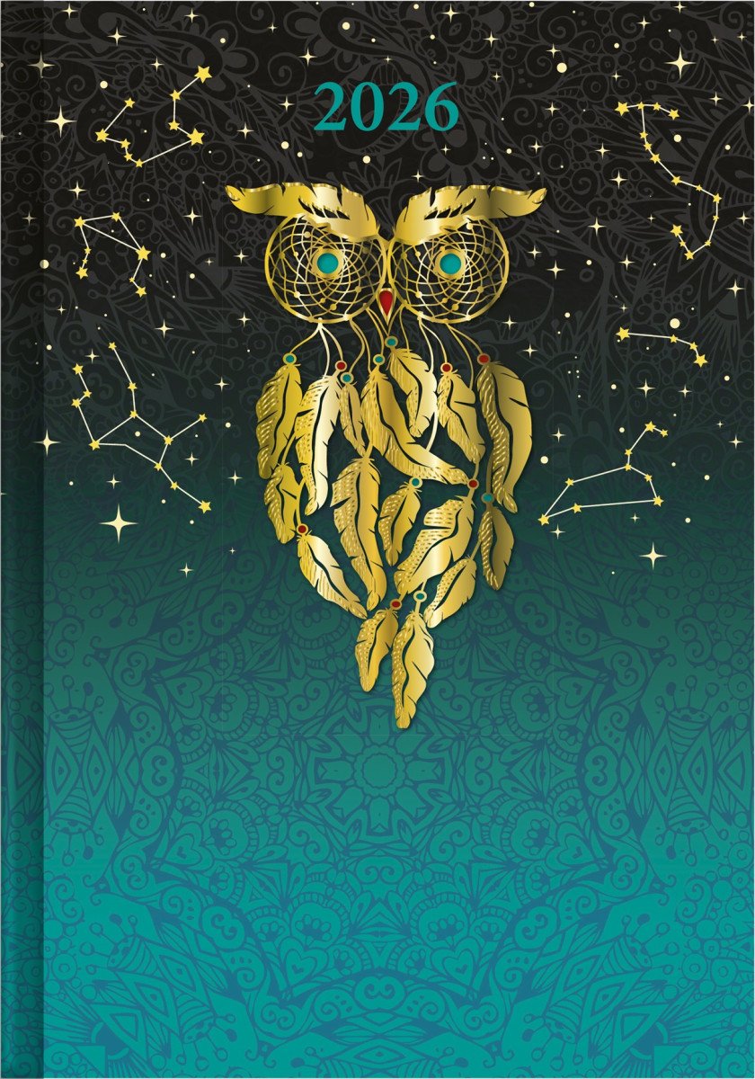 Týdenní diář 2026 - Art Lapač snů A5