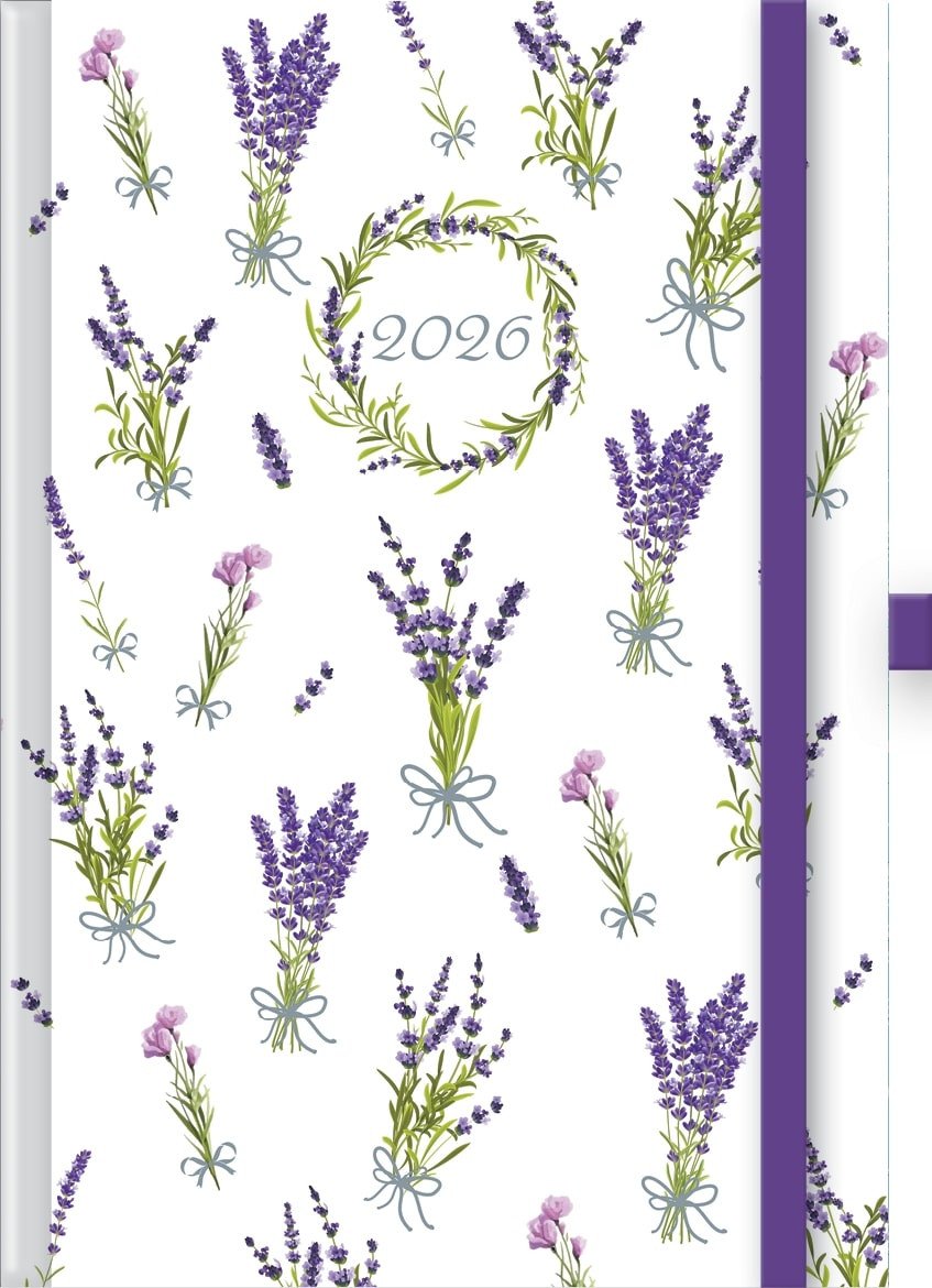 Týdenní diář 2026 - Levandule A5