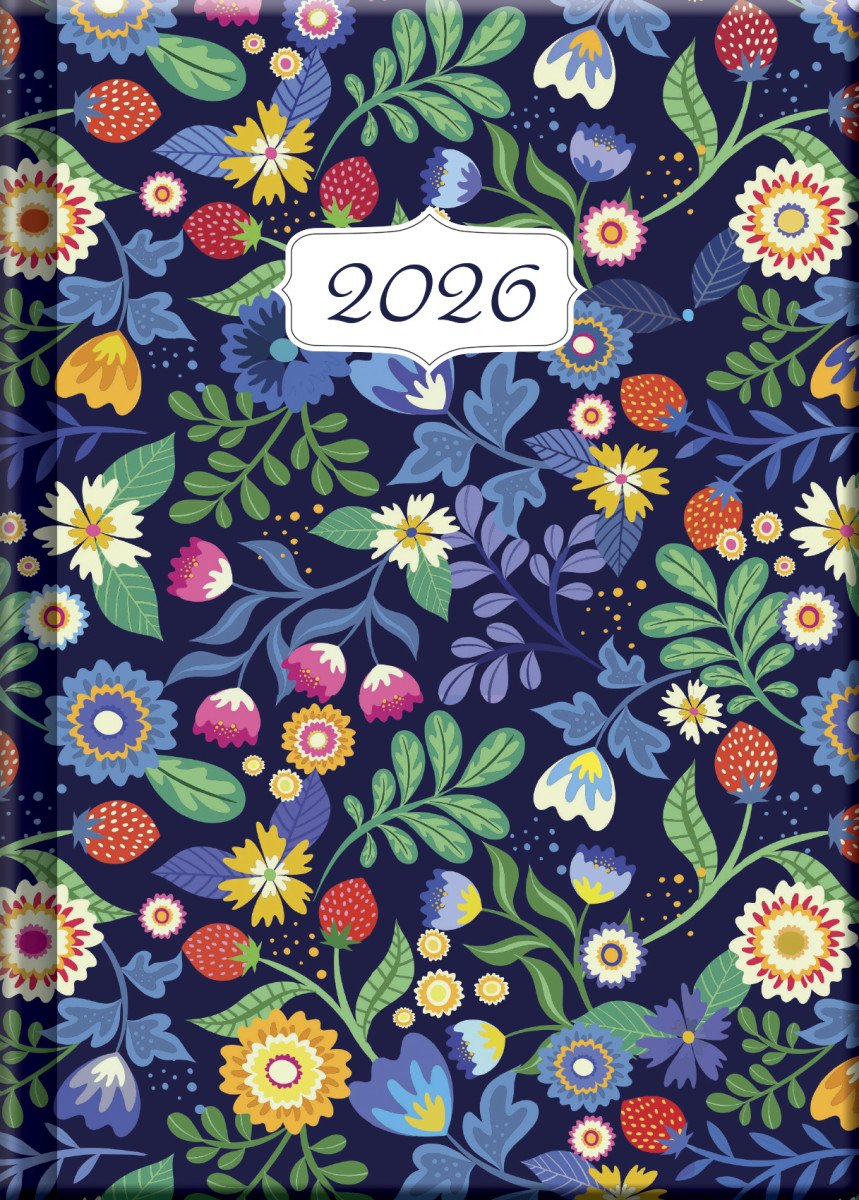 Praktik denní diář 2026 - Jahody