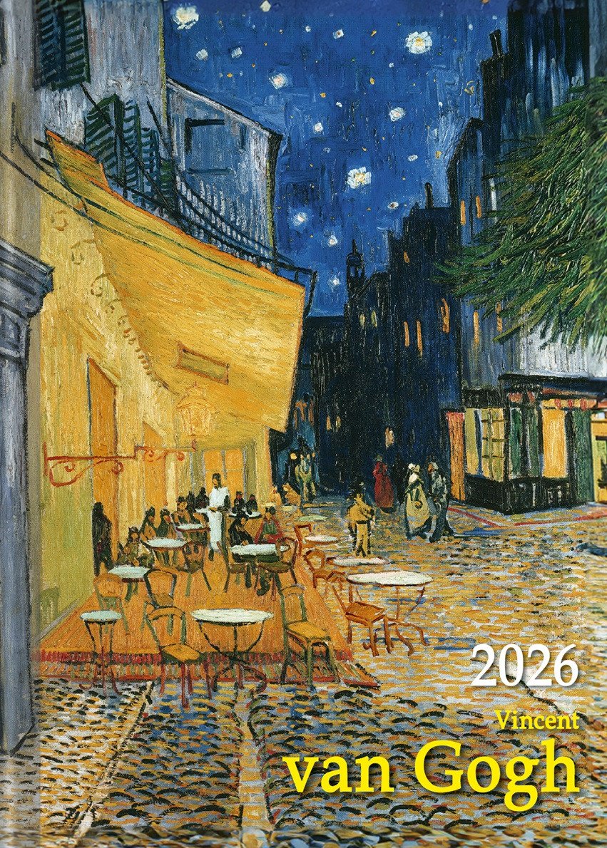 Praktik denní diář 2026 - Van Gogh Kavárna