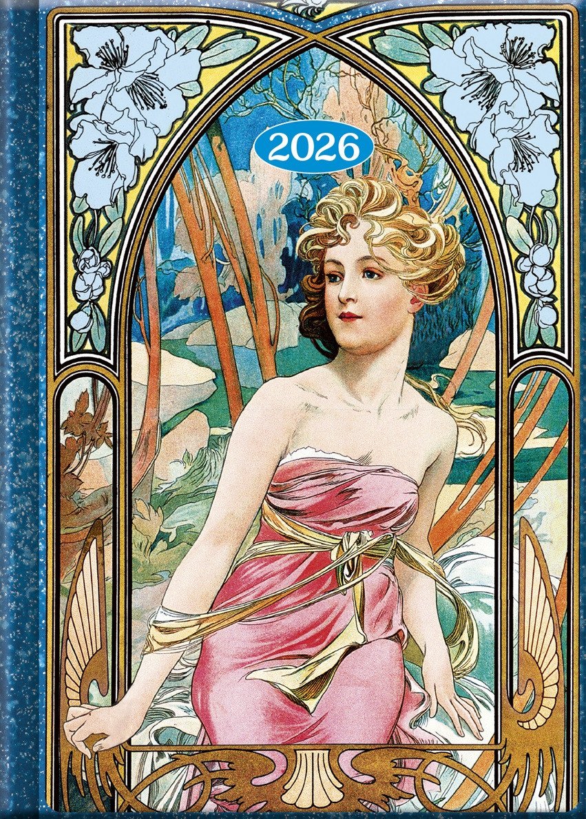 Praktik denní diář 2026 - Mucha