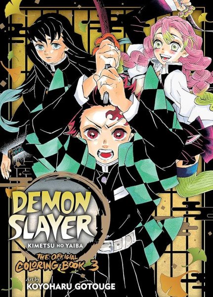 Demon Slayer: Kimetsu no Yaiba: The Official Coloring Book 3 – Gotouge Koyoharu (2025)