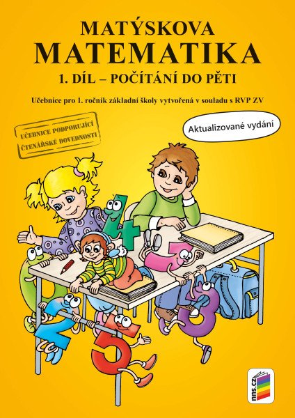 Matýskova matematika, 1. díl - počítání do 5 - aktualizované vydání (2025)