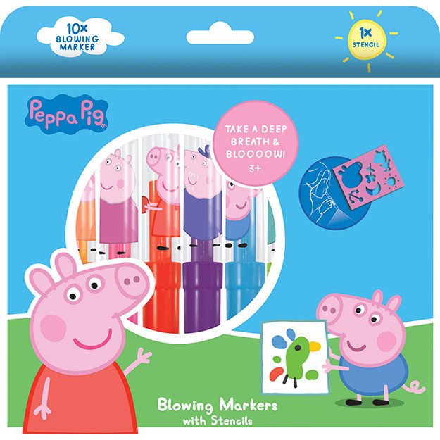 Prasátko Peppa - Foukací fixy 101