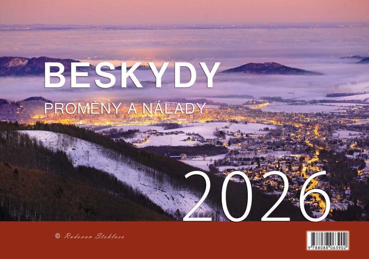 Kalendář 2026 BeskydyProměny a nálady - nástěnný – Stoklasa Radovan