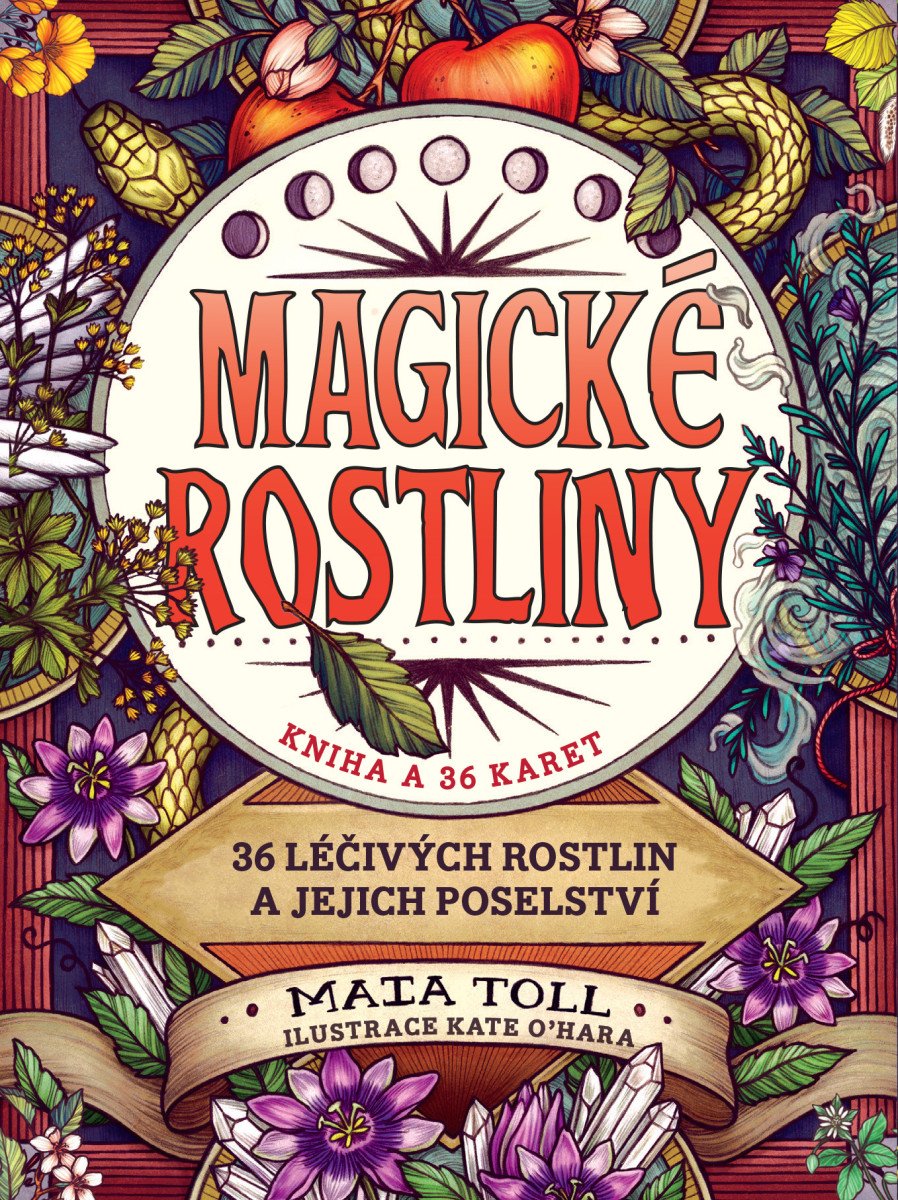 Magické rostliny - Kniha a 36 karet lesklé – Toll Maia