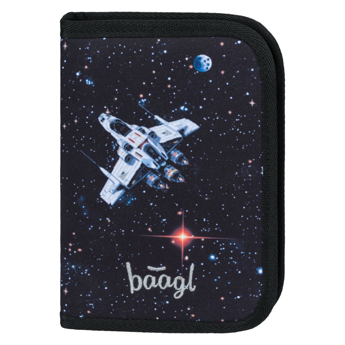 BAAGL Školní penál 1 patrový - Pixel Space