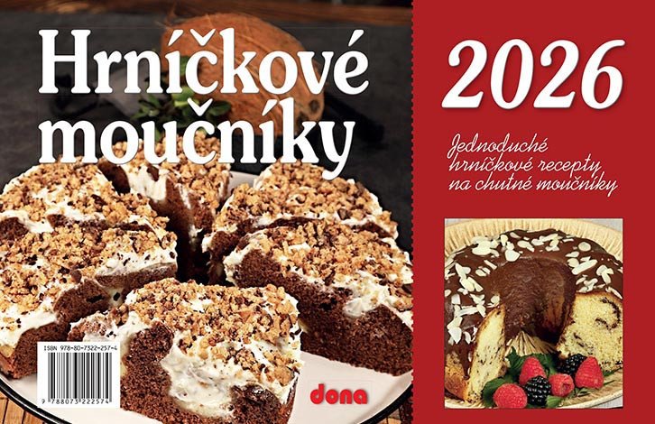 Kalendář 2026 Hrníčkové moučníky - stolní