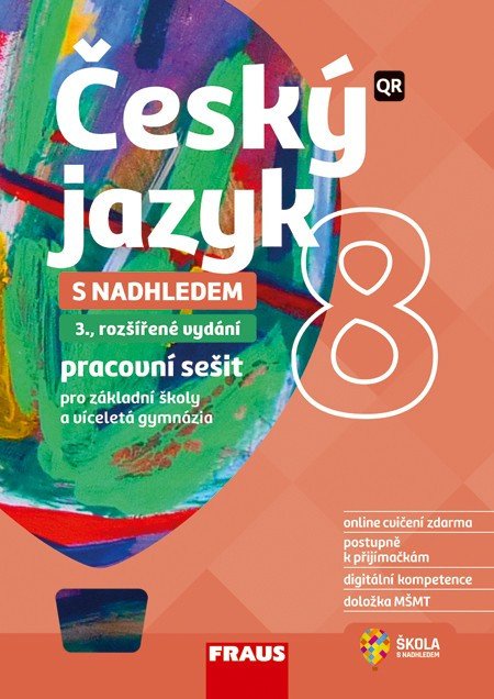 Český jazyk 8 s nadhledem 2v1 - Hybridní pracovní sešit – Krausová Zdeňka