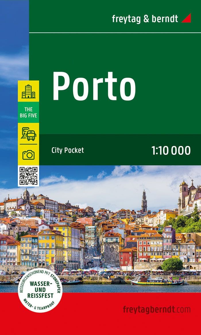 Porto 115 000 mapa města