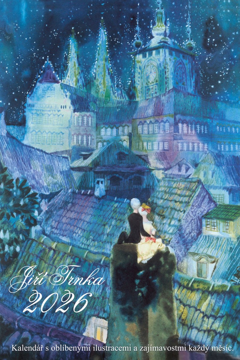 Kalendář 2026 Jiří Trnka Top výběr nástěnný