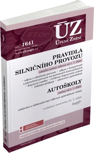 ÚZ 1641 Pravidla silničního provozu Autoškoly