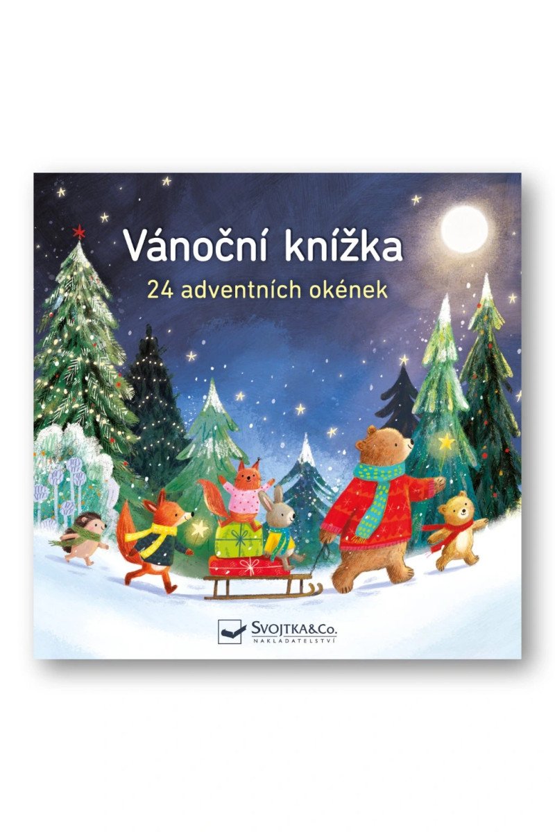 Vánoční knížka 24 adventních okének – Hoeck Maria