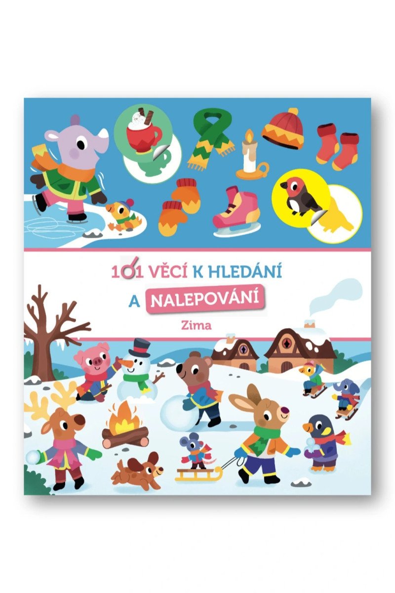 101 věcí k hledání a nalepování Zima