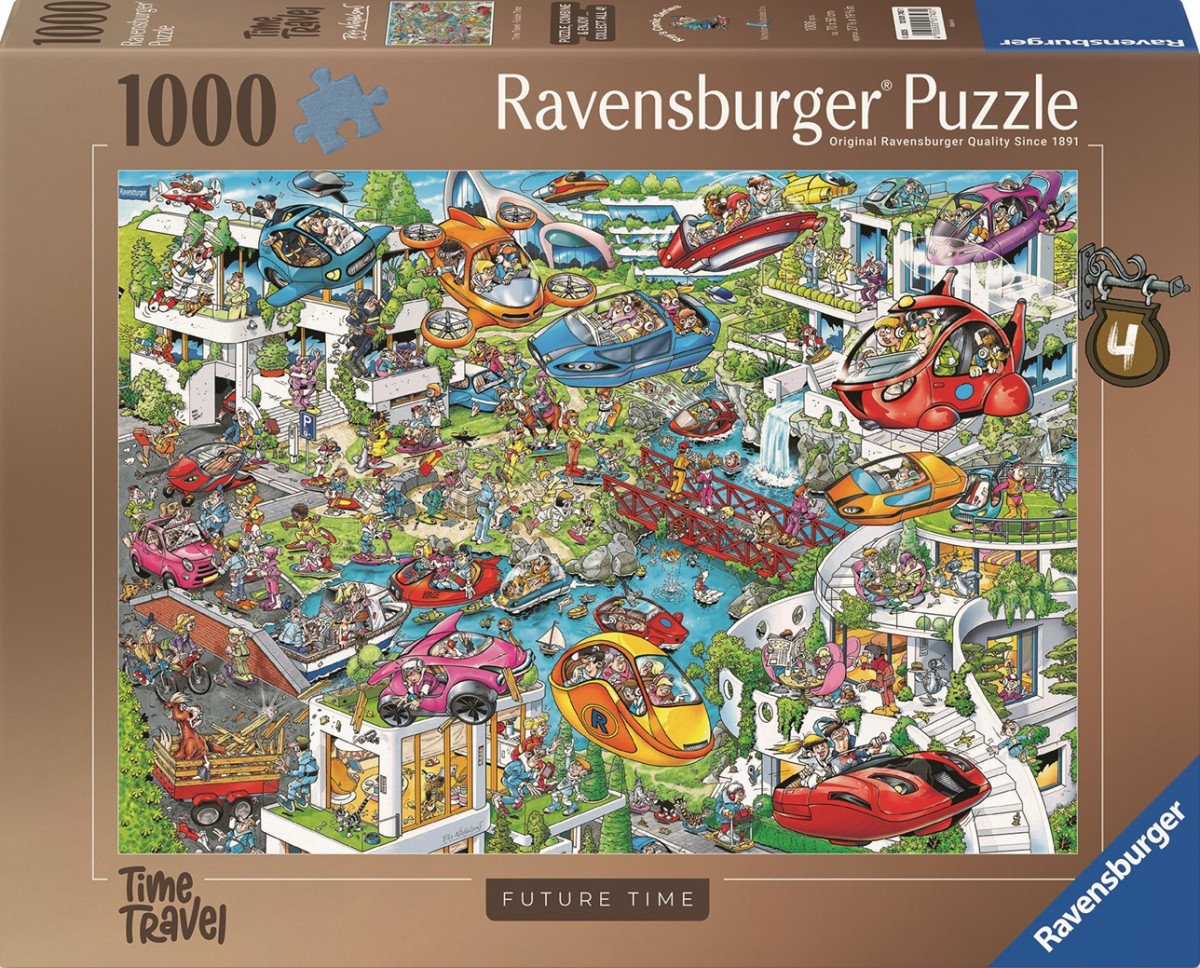 Puzzle Rays Comic Budoucnost 1000 dílků