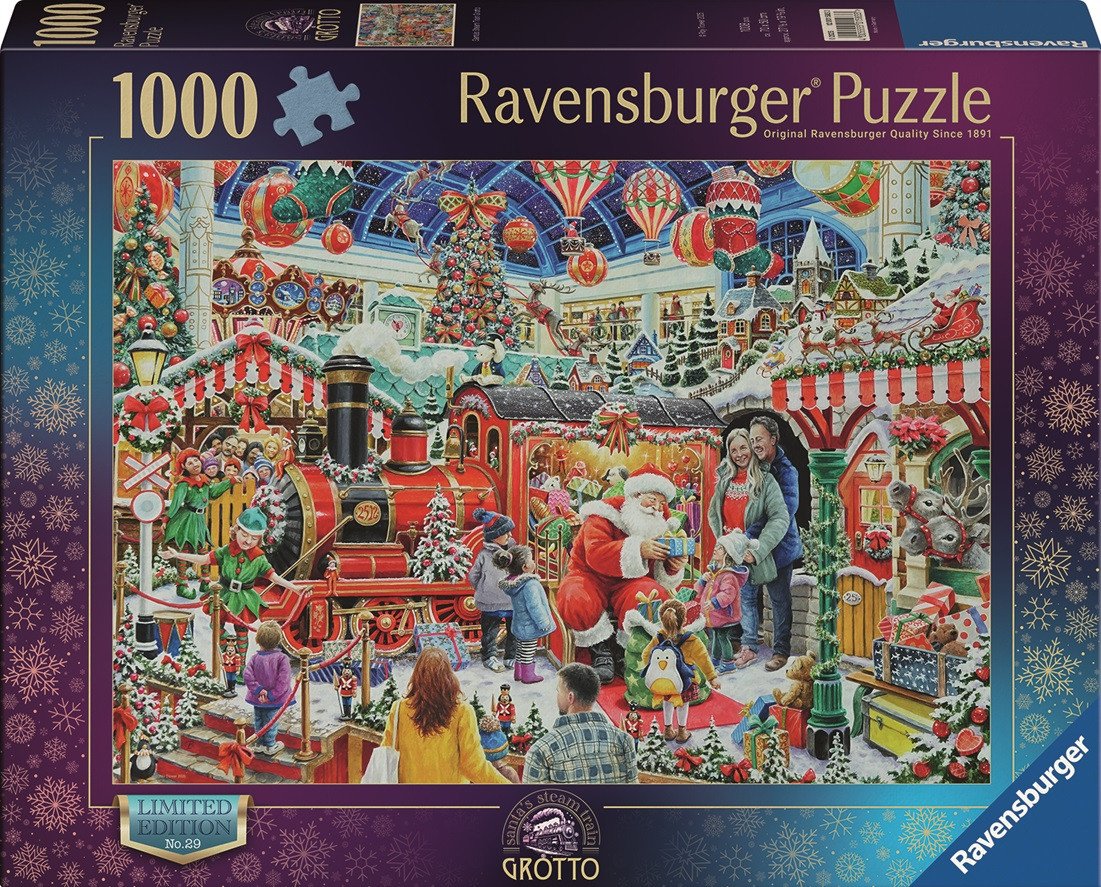 Puzzle Vánoce 1000 dílků