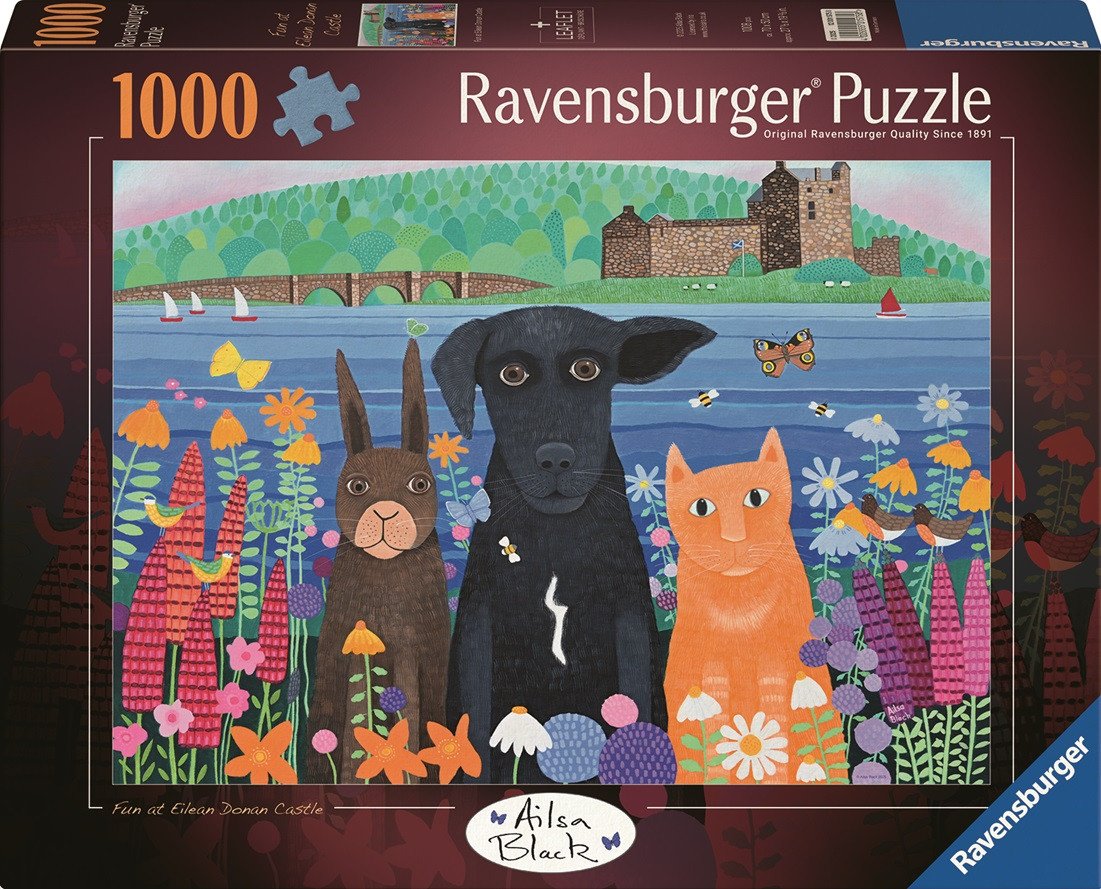 Puzzle Zvířecí kamarádi 1000 dílků